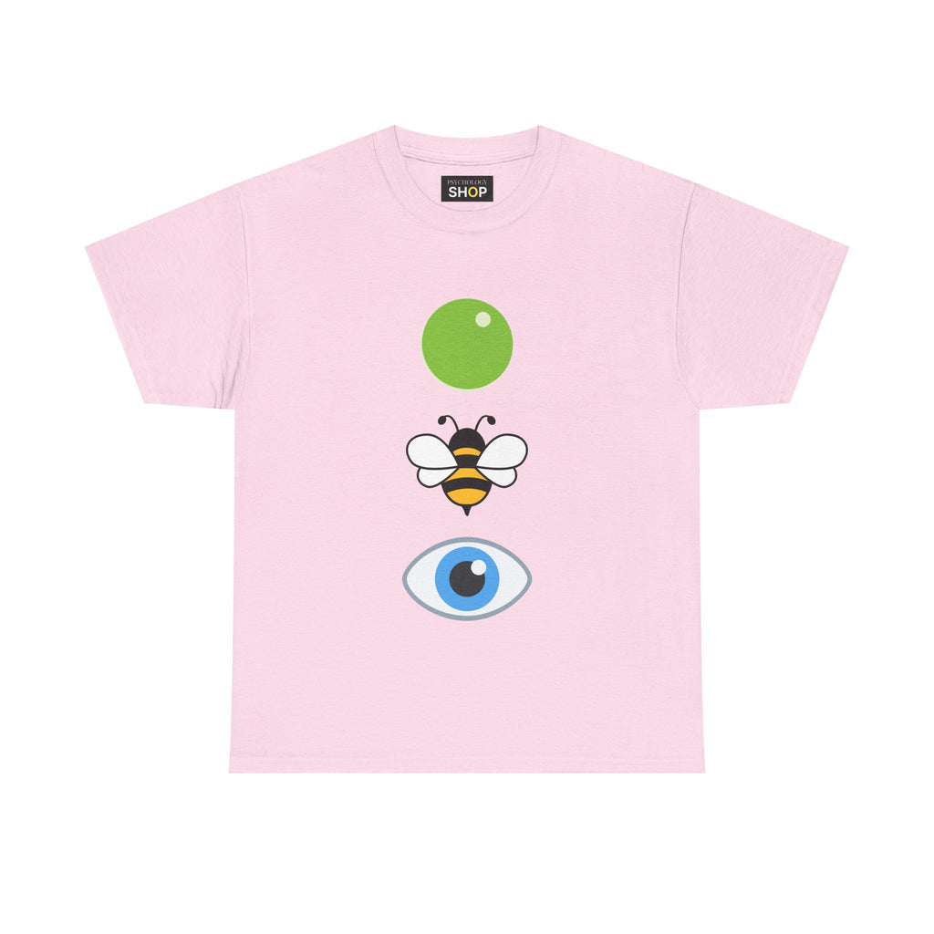Pea Bee Eye (PBI) Graphic T-Shirt — Cute Minimalist Pea Bee Eye Tee
