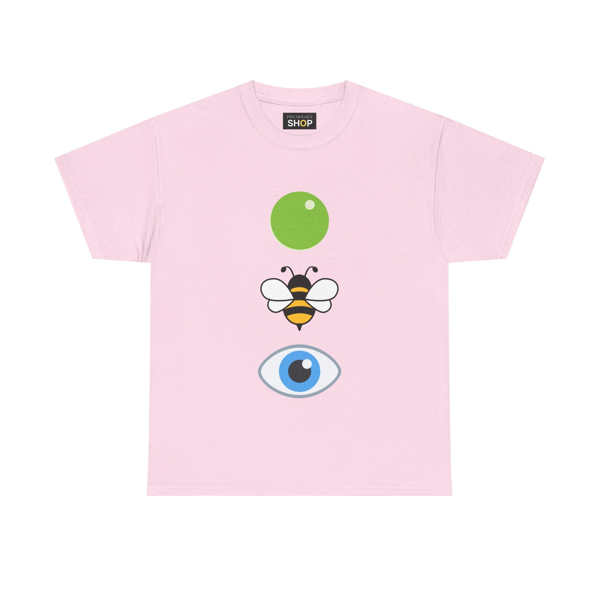 Pea Bee Eye (PBI) Graphic T-Shirt — Cute Minimalist Pea Bee Eye Tee