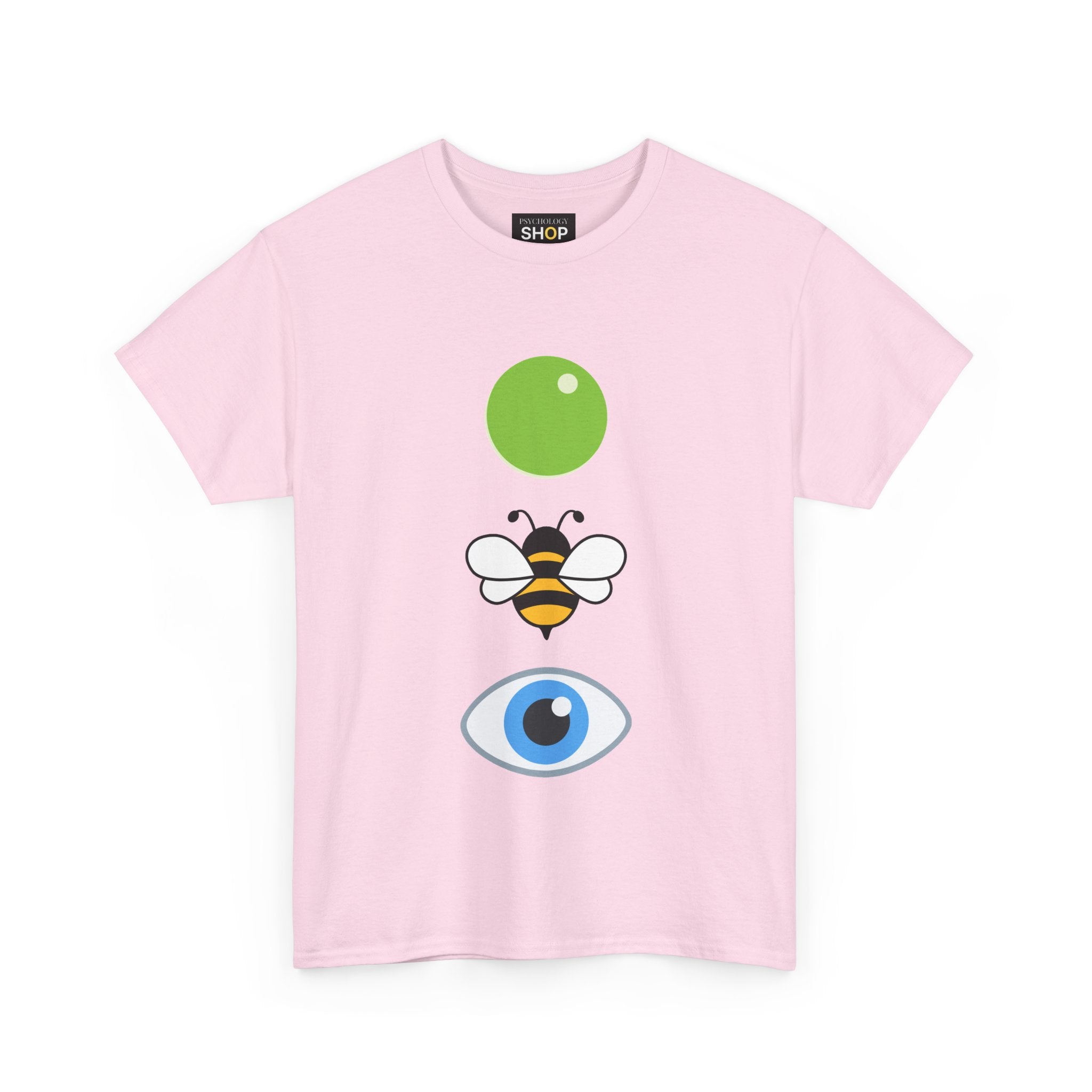 Pea Bee Eye (PBI) Graphic T-Shirt — Cute Minimalist Pea Bee Eye Tee