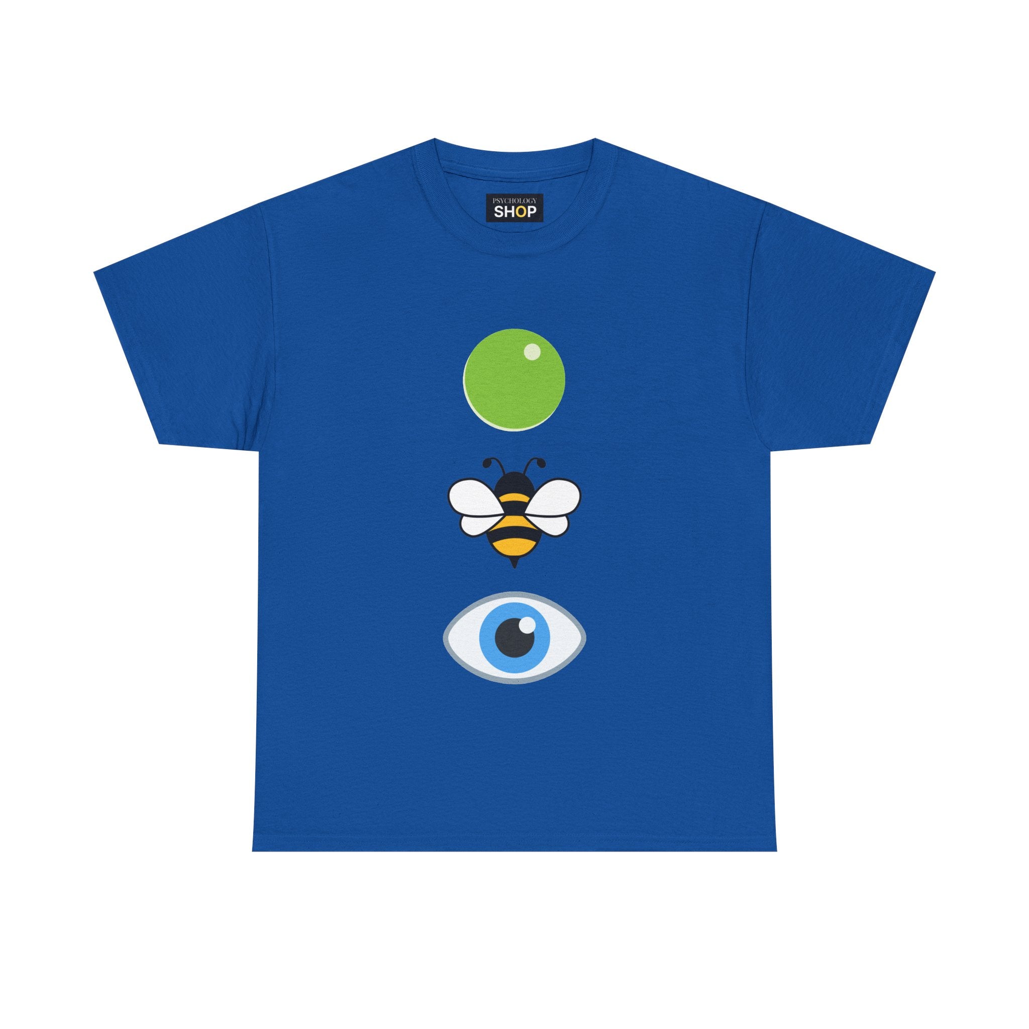 Pea Bee Eye (PBI) Graphic T-Shirt — Cute Minimalist Pea Bee Eye Tee