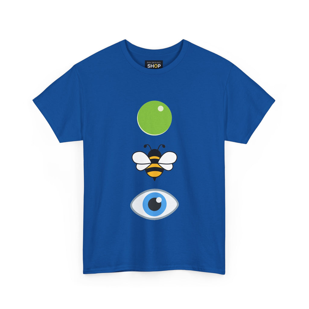 Pea Bee Eye (PBI) Graphic T-Shirt — Cute Minimalist Pea Bee Eye Tee