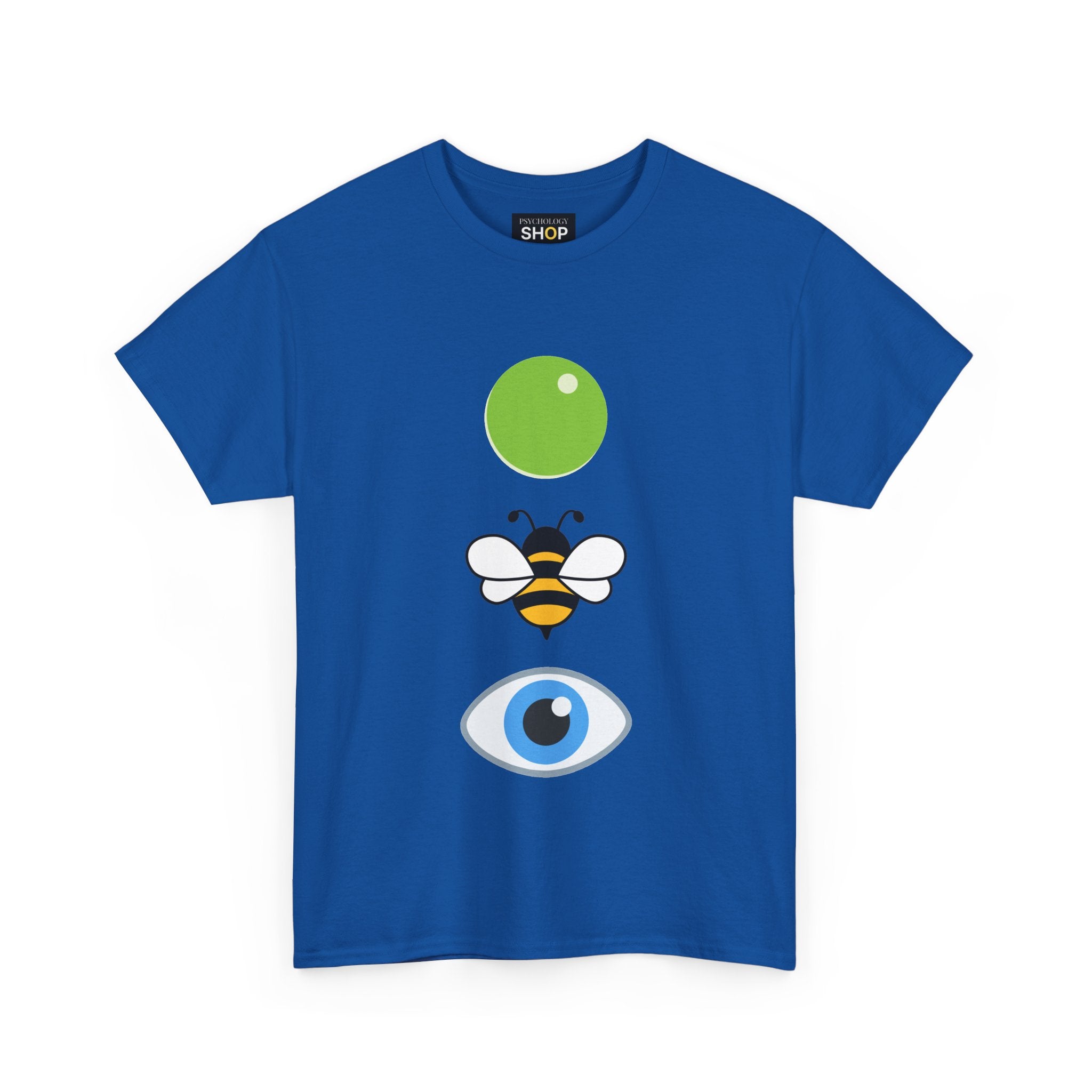 Pea Bee Eye (PBI) Graphic T-Shirt — Cute Minimalist Pea Bee Eye Tee